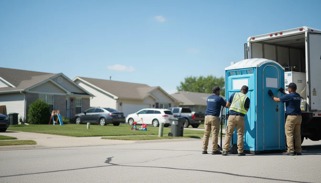 Standard Porta Potty Rentals in Lima, OH near me